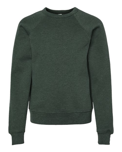 Youth Sponge Fleece Crewneck Sweatshirt | USA Decoration