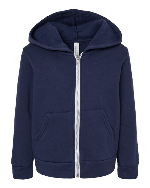 Toddler Sponge Fleece Full-Zip Hoodie | USA Decoration