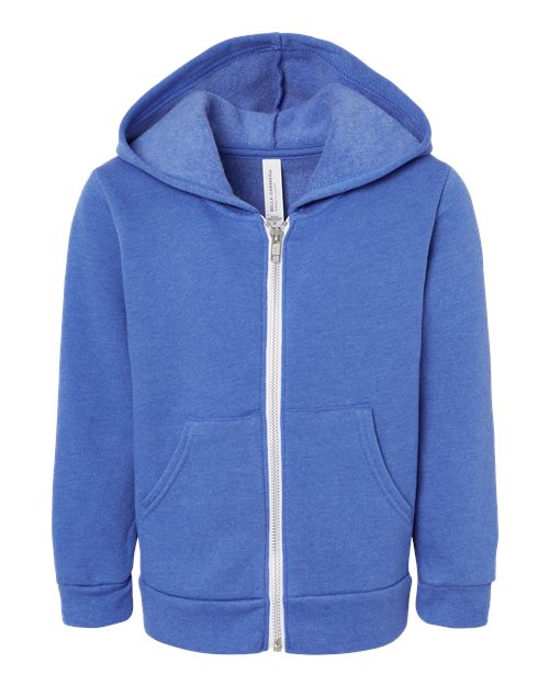 Toddler Sponge Fleece Full-Zip Hoodie | USA Decoration