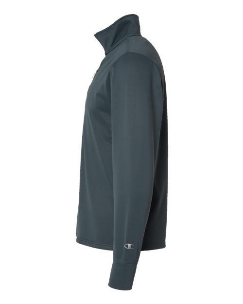 Recycled Polyester Stretch Quarter-Zip Pullover | Classic Fleece Performance Pullover | USA Decoration