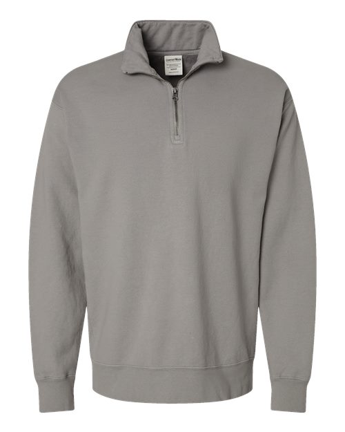 Garment-Dyed Quarter-Zip Sweatshirt | USA Decoration®