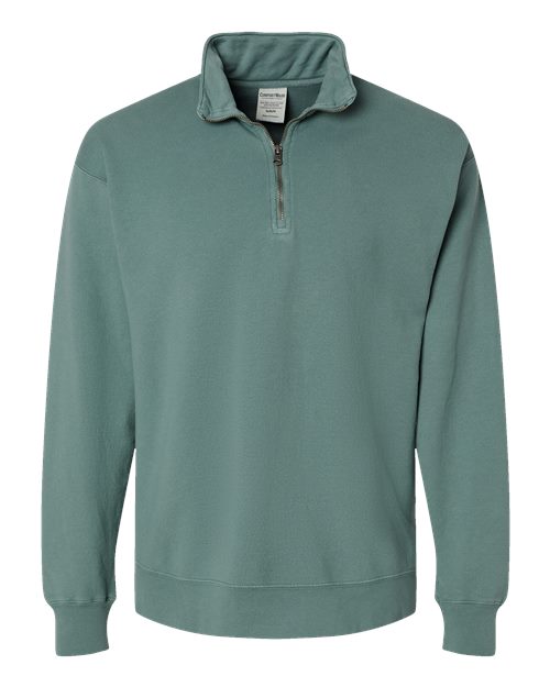 Garment-Dyed Quarter-Zip Sweatshirt | USA Decoration®