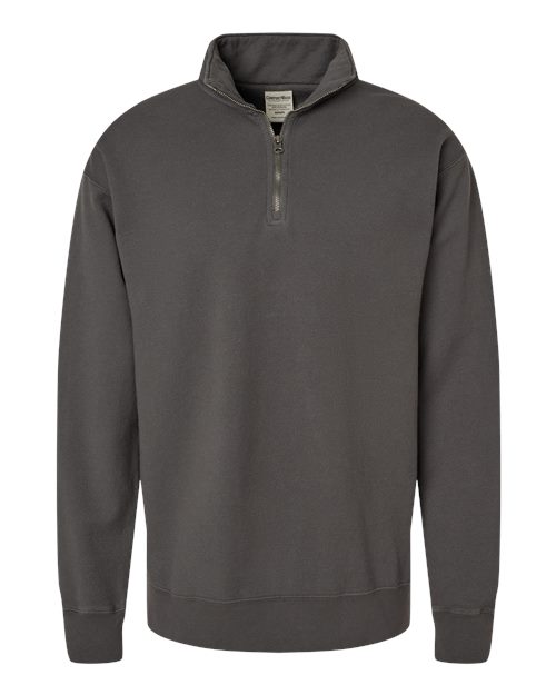 Garment-Dyed Quarter-Zip Sweatshirt | USA Decoration®