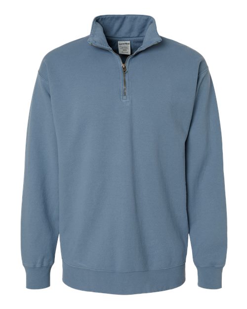 Garment-Dyed Quarter-Zip Sweatshirt | USA Decoration®