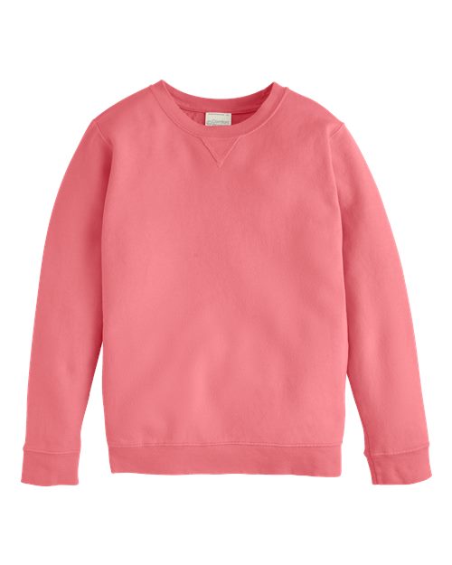 Garment-Dyed Youth Crewneck Sweatshirt | USA Decoration®