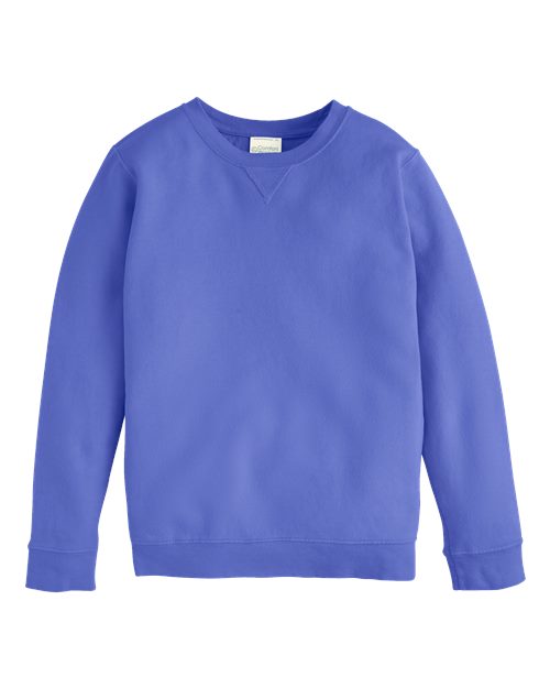 Garment-Dyed Youth Crewneck Sweatshirt | USA Decoration®