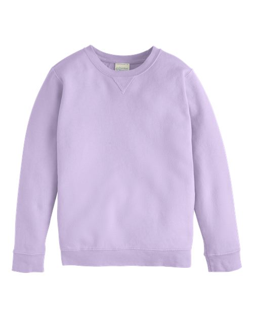 Garment-Dyed Youth Crewneck Sweatshirt | USA Decoration®