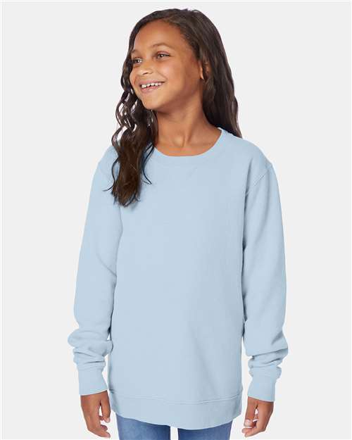 Garment-Dyed Youth Crewneck Sweatshirt | USA Decoration®