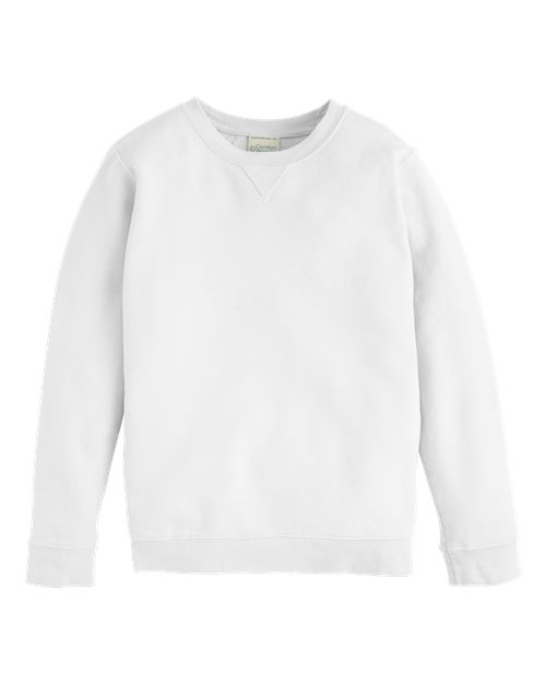 Garment-Dyed Youth Crewneck Sweatshirt | USA Decoration®