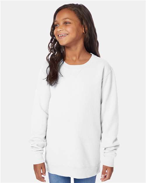 Garment-Dyed Youth Crewneck Sweatshirt | USA Decoration®