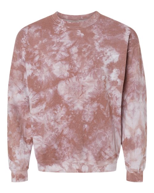 Blended Tie-Dyed Crewneck Sweatshirt | USA Decoration