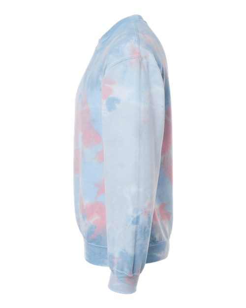 Blended Tie-Dyed Crewneck Sweatshirt | USA Decoration