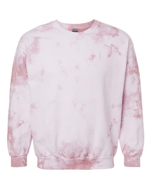Blended Tie-Dyed Crewneck Sweatshirt | USA Decoration
