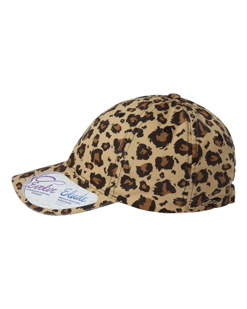 Women's Garment-Washed Fashion Print Cap | USA Decoration