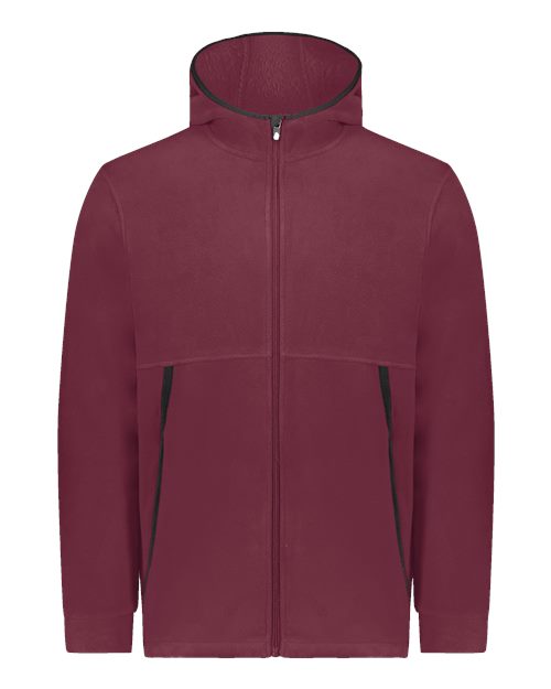 Eco Revive™ Polar Fleece Hooded Full-Zip Jacket | USA Decoration