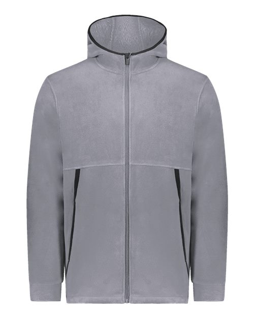 Eco Revive™ Youth Polar Fleece Hooded Full-Zip Jacket | USA Decoration