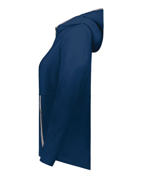 Eco Revive™ Women's Polar Fleece Hooded Full-Zip Jacket | USA Decoration