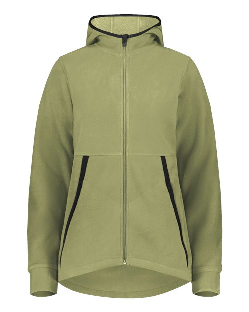 Eco Revive™ Women's Polar Fleece Hooded Full-Zip Jacket | USA Decoration