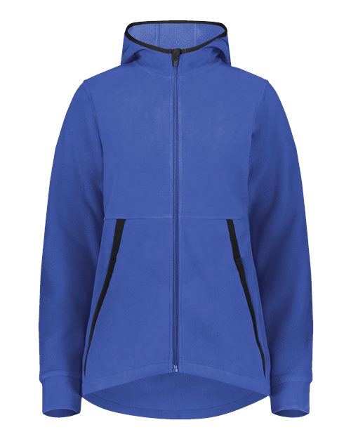 Eco Revive™ Women's Polar Fleece Hooded Full-Zip Jacket | USA Decoration