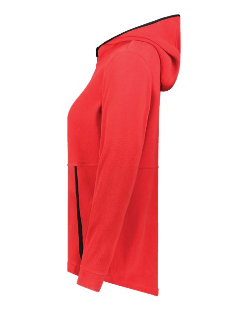 Eco Revive™ Women's Polar Fleece Hooded Full-Zip Jacket | USA Decoration