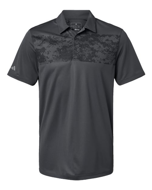 Camo Chest Print Polo | USA Decoration