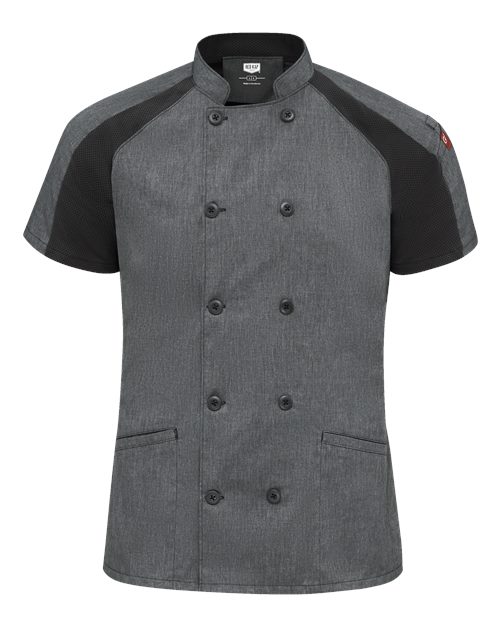 Women's Airflow Raglan Chef Coat | USA Decoration
