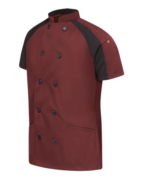 Women's Airflow Raglan Chef Coat | USA Decoration