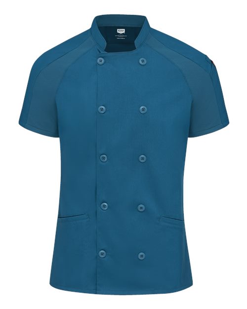 Women's Airflow Raglan Chef Coat | USA Decoration