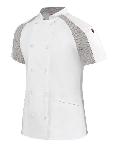 Women's Airflow Raglan Chef Coat | USA Decoration