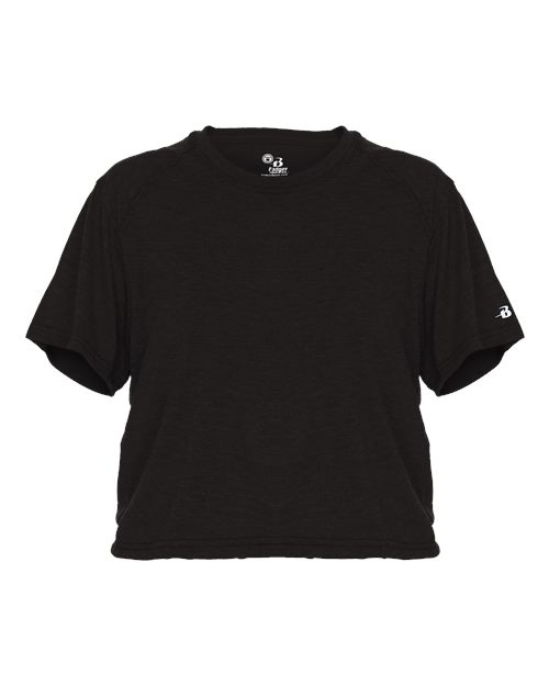 Women's Tri-Blend Crop T-Shirt | USA Decoration