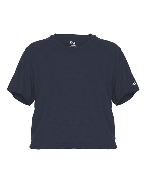 Women's Tri-Blend Crop T-Shirt | USA Decoration