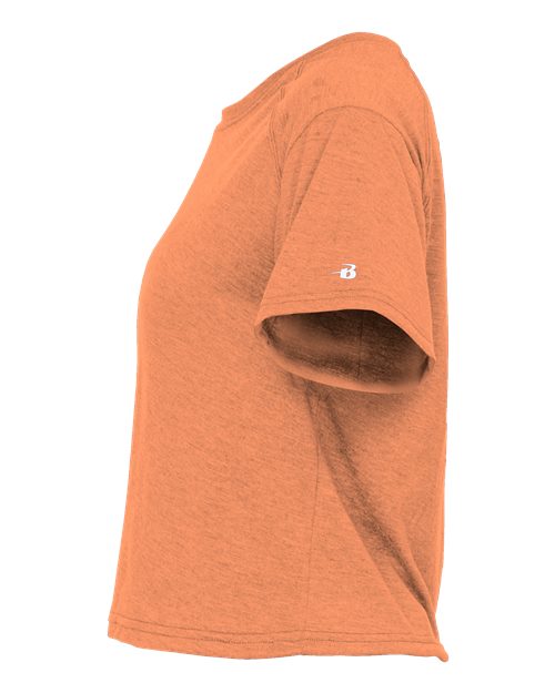 Women's Tri-Blend Crop T-Shirt | USA Decoration