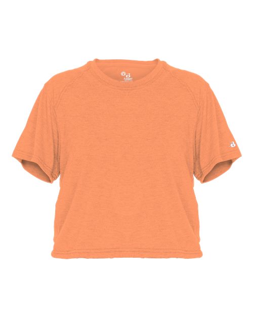 Women's Tri-Blend Crop T-Shirt | USA Decoration