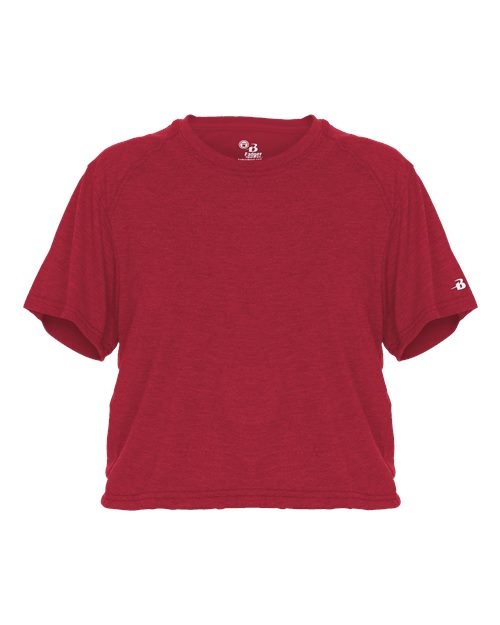 Women's Tri-Blend Crop T-Shirt | USA Decoration