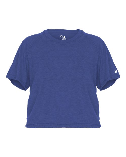 Women's Tri-Blend Crop T-Shirt | USA Decoration