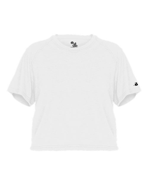 Women's Tri-Blend Crop T-Shirt | USA Decoration