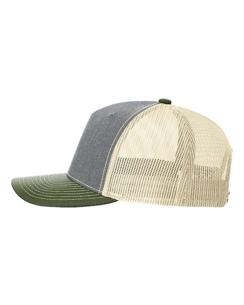 Five-Panel Trucker Cap | USA Decoration