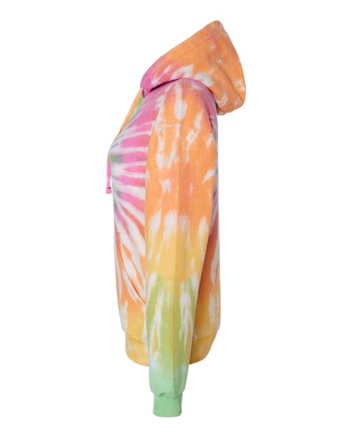 Tie-Dyed Cloud Fleece Hooded Sweatshirt | USA Decoration