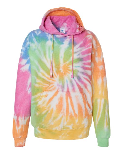 Tie-Dyed Cloud Fleece Hooded Sweatshirt | USA Decoration