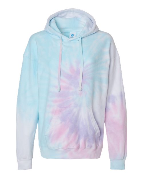 Tie-Dyed Cloud Fleece Hooded Sweatshirt | USA Decoration