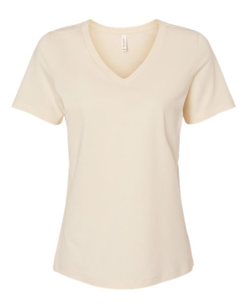 Women’s Relaxed Jersey V-Neck Tee | USA Decoration
