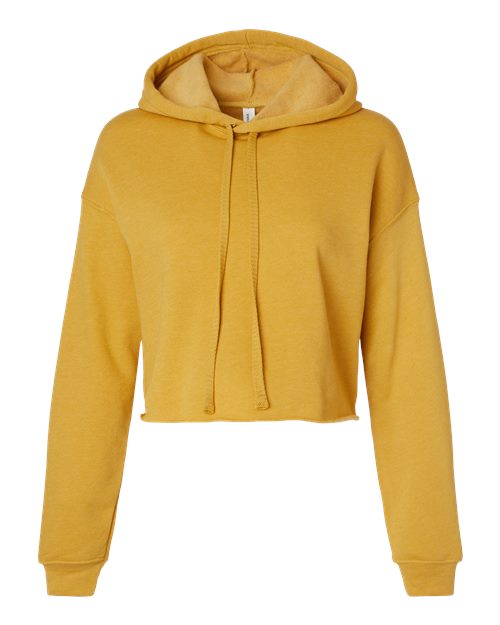Women's Crop Fleece Hoodie | USA Decoration
