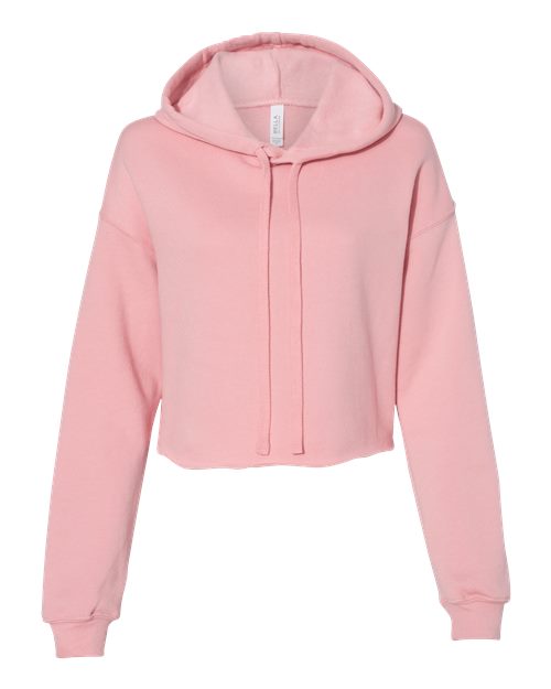 Women's Crop Fleece Hoodie | USA Decoration