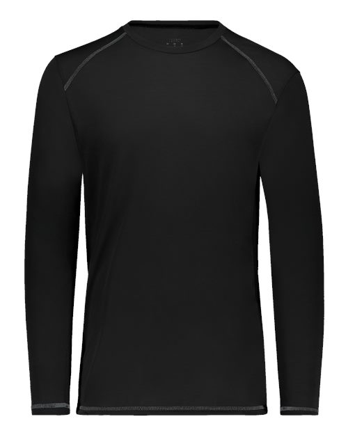 Super Soft-Spun Poly Long Sleeve T-Shirt | USA Decoration