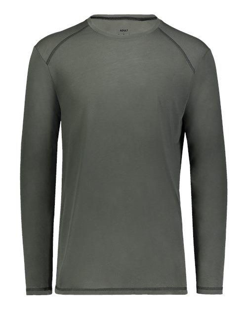 Super Soft-Spun Poly Long Sleeve T-Shirt | USA Decoration