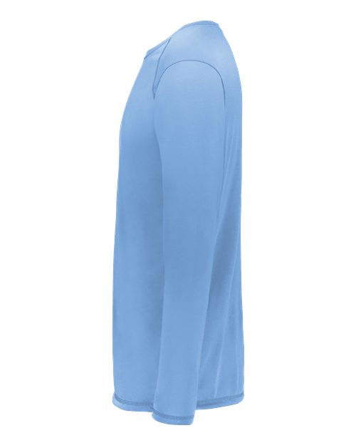 Super Soft-Spun Poly Long Sleeve T-Shirt | USA Decoration