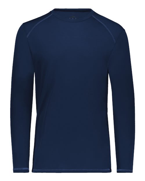 Super Soft-Spun Poly Long Sleeve T-Shirt | USA Decoration