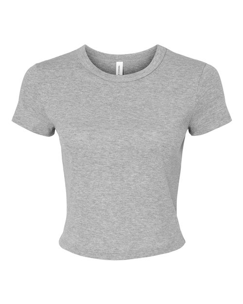 Women's Micro Rib Baby Tee | USA Decoration
