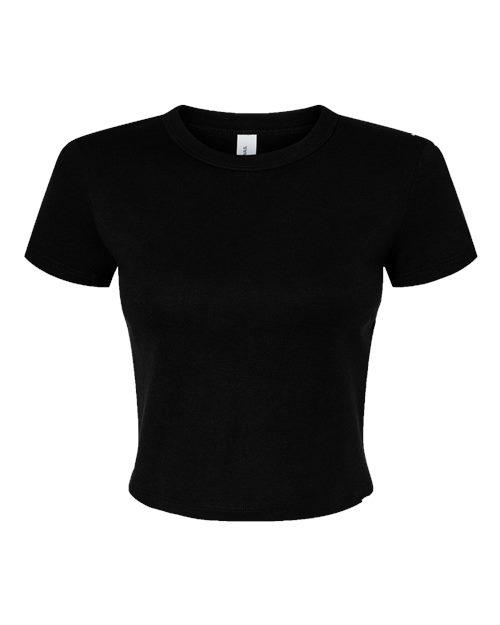 Women's Micro Rib Baby Tee | USA Decoration