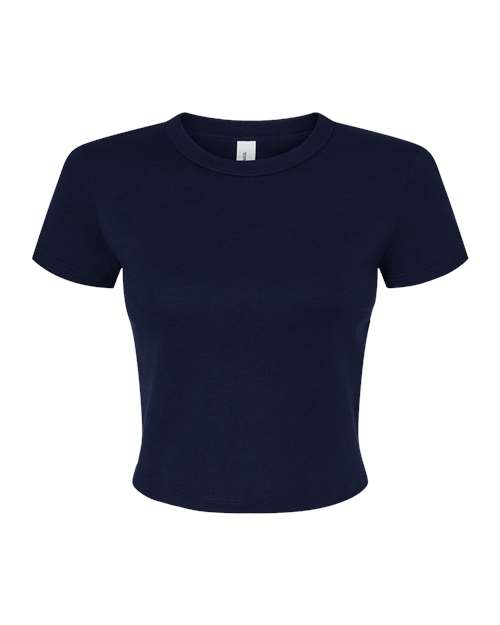 Women's Micro Rib Baby Tee | USA Decoration